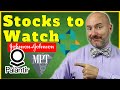 7 Stocks to Watch this Week | PLTR, MPW, JNJ