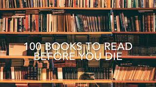 100 Books to Read before You Die,2020