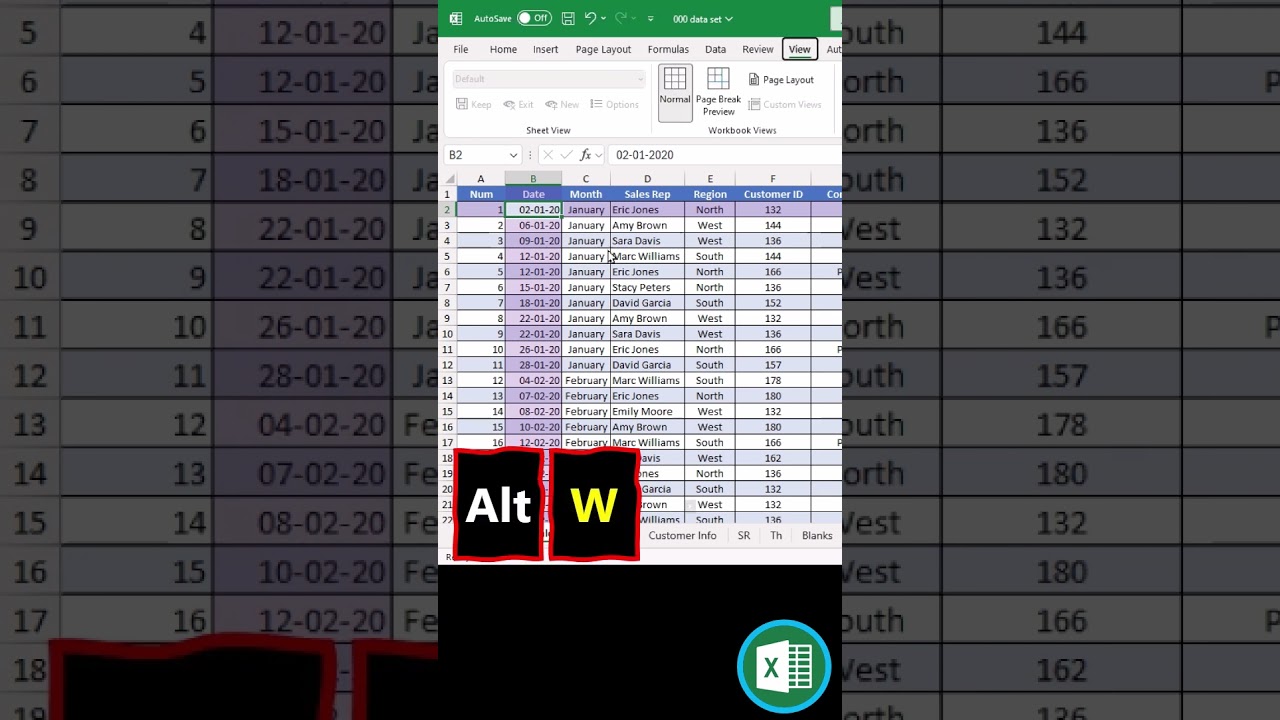 How to Freeze Panes in Excel Fast | Keyboard Shortcut