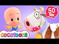 Big Dairy Cow and more Nursery Rhymes for kids from Cleo and Cuquin | Cocotoons