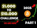 1K to 10K Crypto Challenge (Part 1) - Crypto Cycles, Portfolio, First Investments