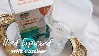 Breastmilk Collector for Hand Expressing | Review + How to properly use? | Gladys SG.