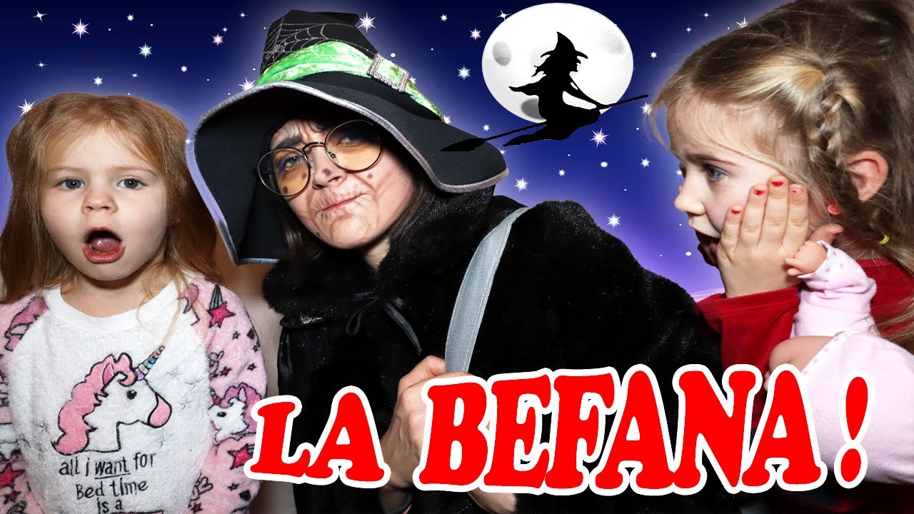 LA BEFANA È ENTRATA IN CASA NOSTRA😱 Storia della Befana che vola