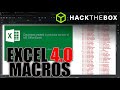 XLM Macros & Unhiding Excel Worksheets - HackTheBox Biz CTF "OldSchool"