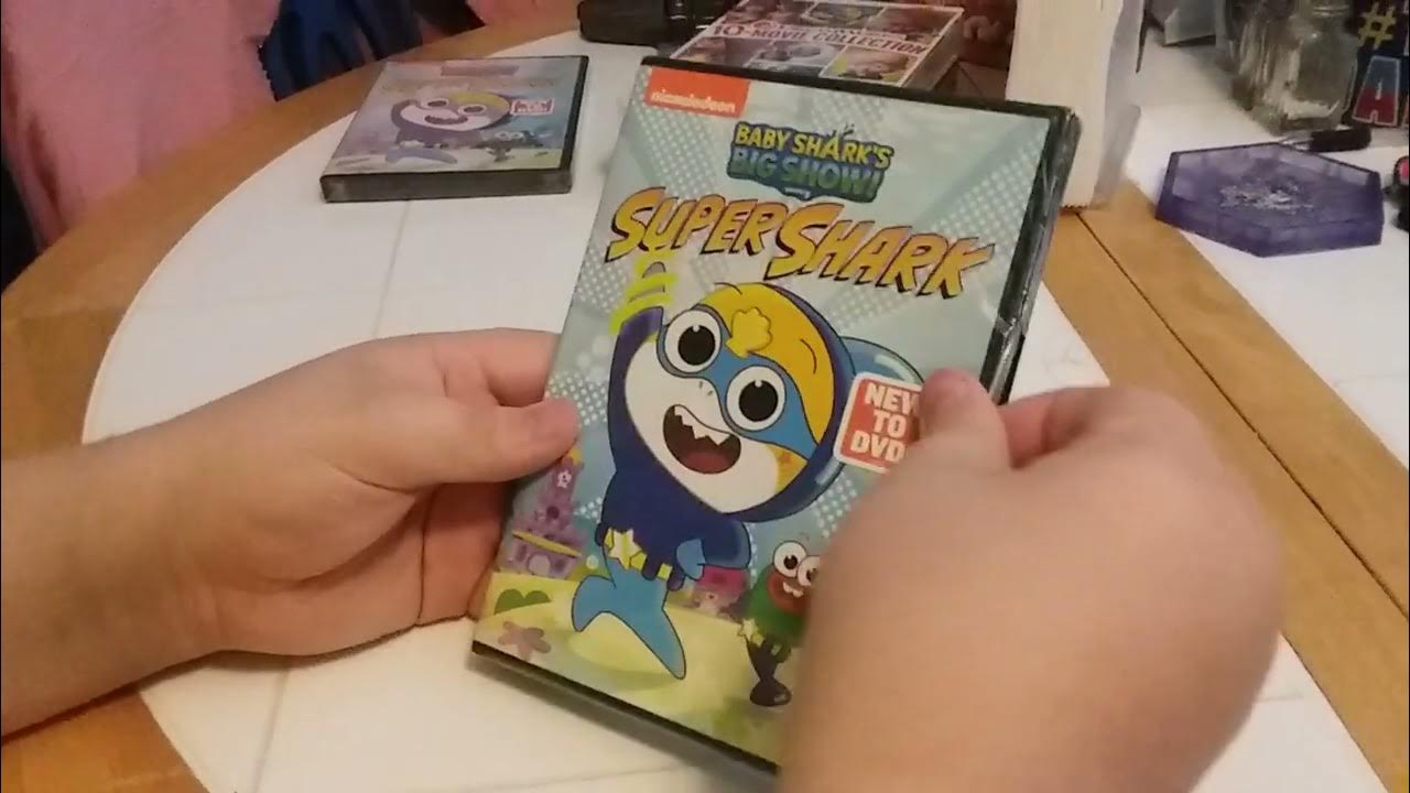 Baby Shark's Big Show! Super Shark DVD Unboxing - YouTube