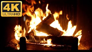 Christmas Yule Log With Crackling Fire Sounds [8 Hours]