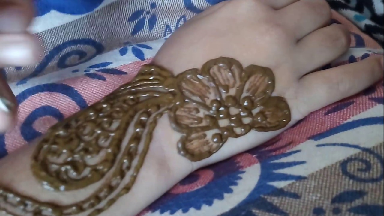 Simple And Easy Mehndi For Kids Cute Easy And Simple Mehndi Design