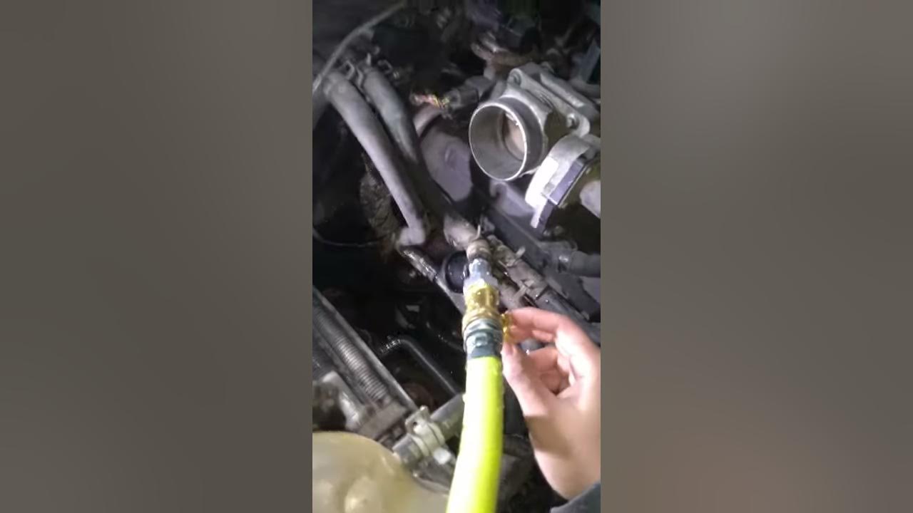No heat , easy fix ford explorer heater core flush and thermostat