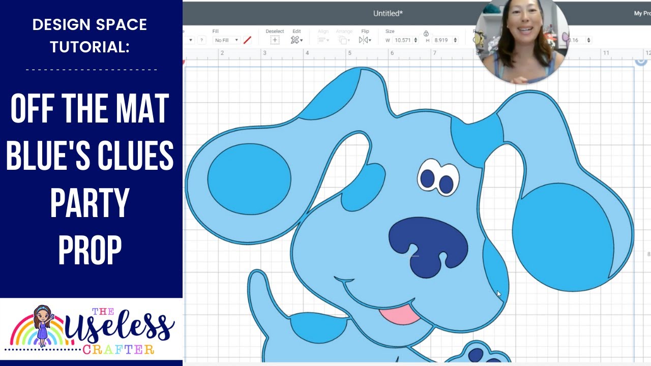 Download Diy Nickelodeon S Blue S Clues In Design Space For The Cricut Maker Youtube