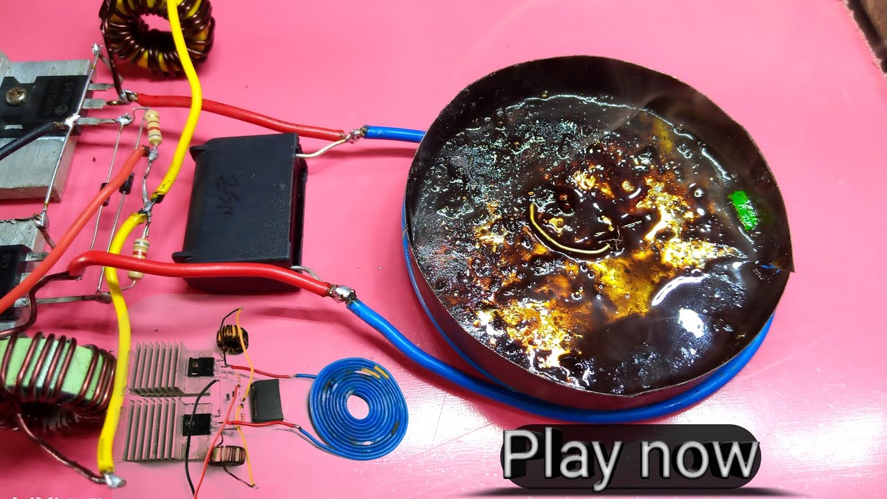 induction heater kaise kaam karta hai diy project science YouTube