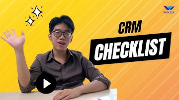 CRM CHECKLIST BY WINDX