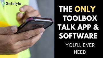 The Best Toolbox Talk App & Software (The Only 1 You