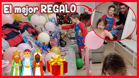 ABRIMOS NUESTROS REGALOS DE REYES MAGOS 🎁 EL MEJOR REGALO DEL MUNDO !! 😱