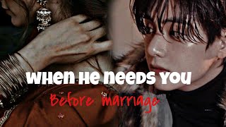 Taehyung one shot || headphones 🎧 must|| when he needs you before marriage 😩|| BTS fanfiction 🦋✨