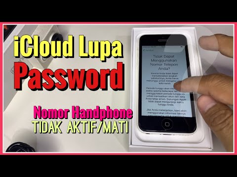 Reset Password iCloud Nomor Telepon Tidak Aktif || Ganti Nomor Telepon iCloud Yang Tidak Aktif