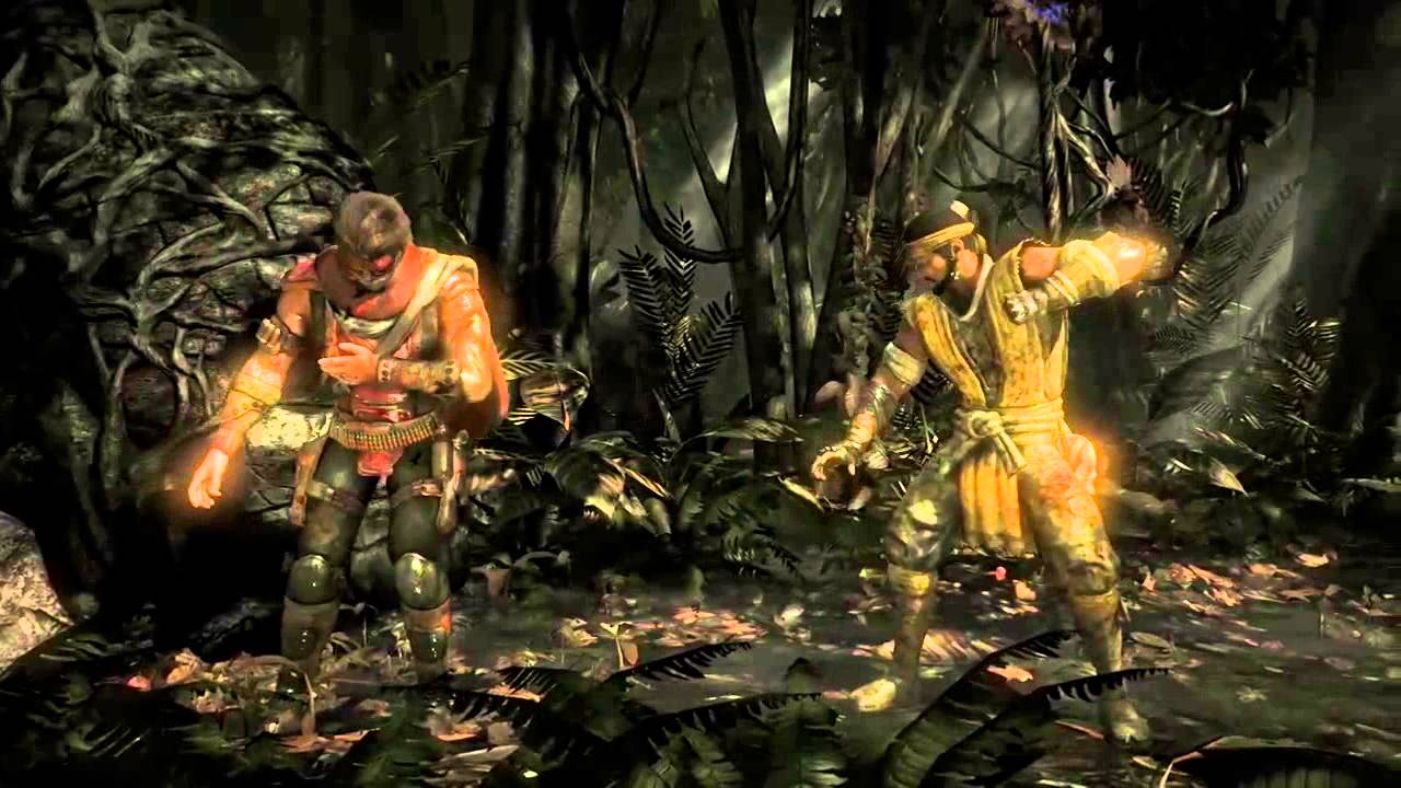 Mortal Kombat X GLITCH - Scorpion Breaks the Game