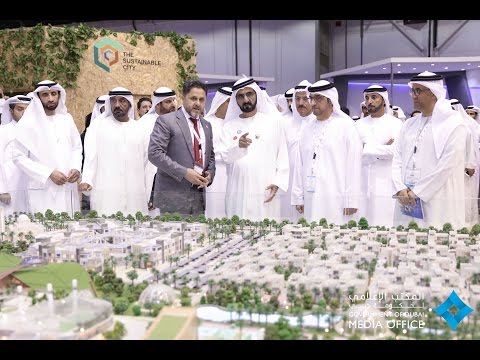 محمد بن راشد يزور المعرض الدولي المصاحب ل ملتقى الاستثمار السنوي ومعرض الانجازات الحكومية