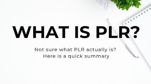 "How to Make Money with PLR Products"