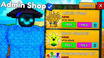 😱 Я НАЧАЛ С НУЛЯ С АДМИН МАГАЗИНОМ в Plants VS Brainrots | РОБЛОКС