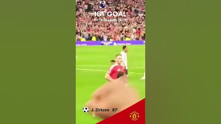 First PL Goal Of The Season 24/25 #Zirkzee, #PremierLeague, #Goal, #Debut, #LateGoal,