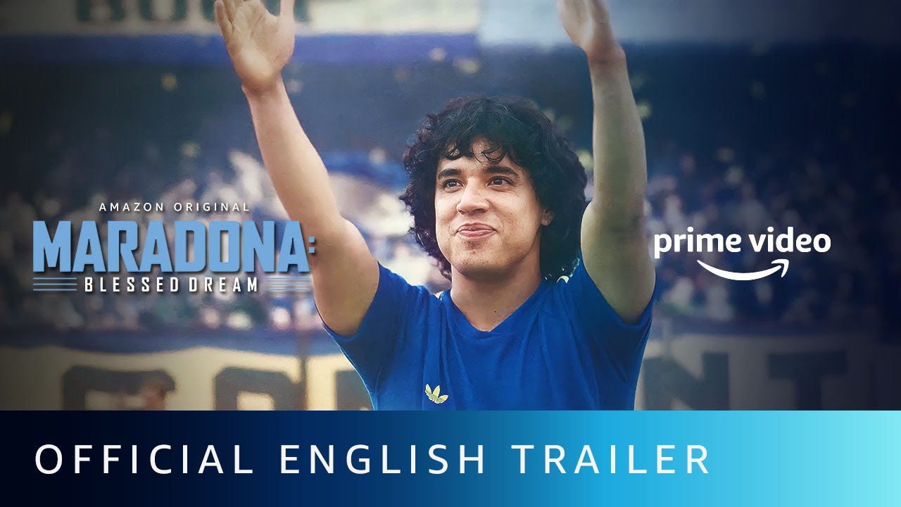 Maradona Blessed Dream - Official English Trailer New Series 2021 Amazon Prime Video