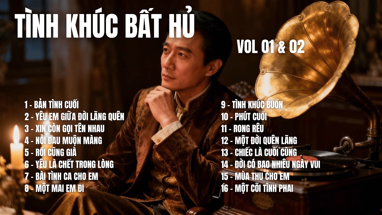 TÌNH KHÚC BẤT HỦ VOL 01 & 02 | 16 Tình Ca Nhạc Xưa Hay Nhất Cover Phong Cách Mới |SING SONG MELODY