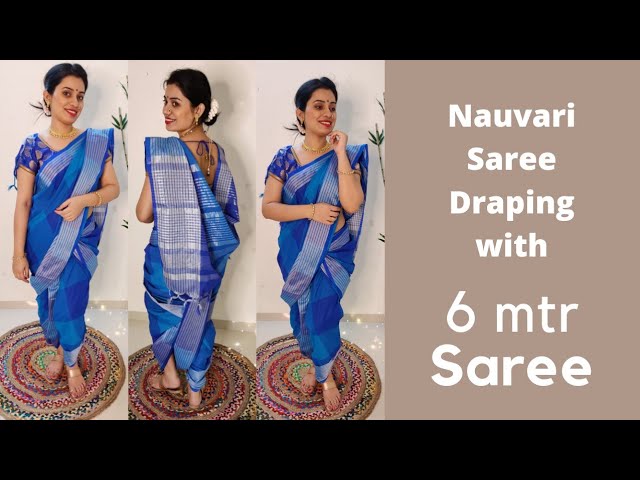 Traditional Wear Printed Brahmani Nauvari Saree (Acrylik), Without blouse  piece at Rs 2980/piece in Mumbai