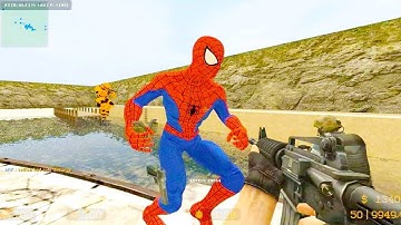 Counter Strike Source - Zombie Escape Nemesis mod online gameplay on Rocket Escape Map