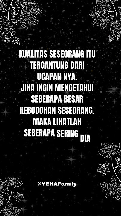 KATA BIJAK MENJAGA LISAN