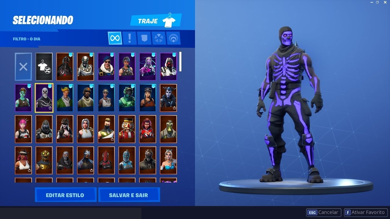 Comprei uma conta de Fortnite por 4€ no  e isso aconteceu (OG SKINS)  