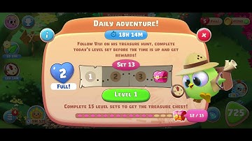 Angry Birds Journey: Set 13 Daily Adventure!