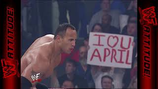 Booker T  Test Vs Y2j  The Rock  Tag Team Chdanionship  Wwf Raw 2001