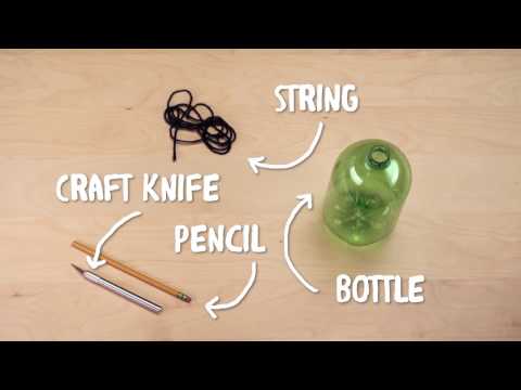 Videó: Szódásüveges madáretető kézművesség: Madáretető készítése műanyag palackkal