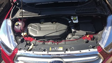 FORD ESCAPE - COOLANT RESERVOIR LOCATION