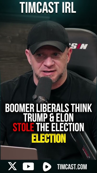 Boomer Liberals Think Trump & Elon STOLE The Election - YouTube