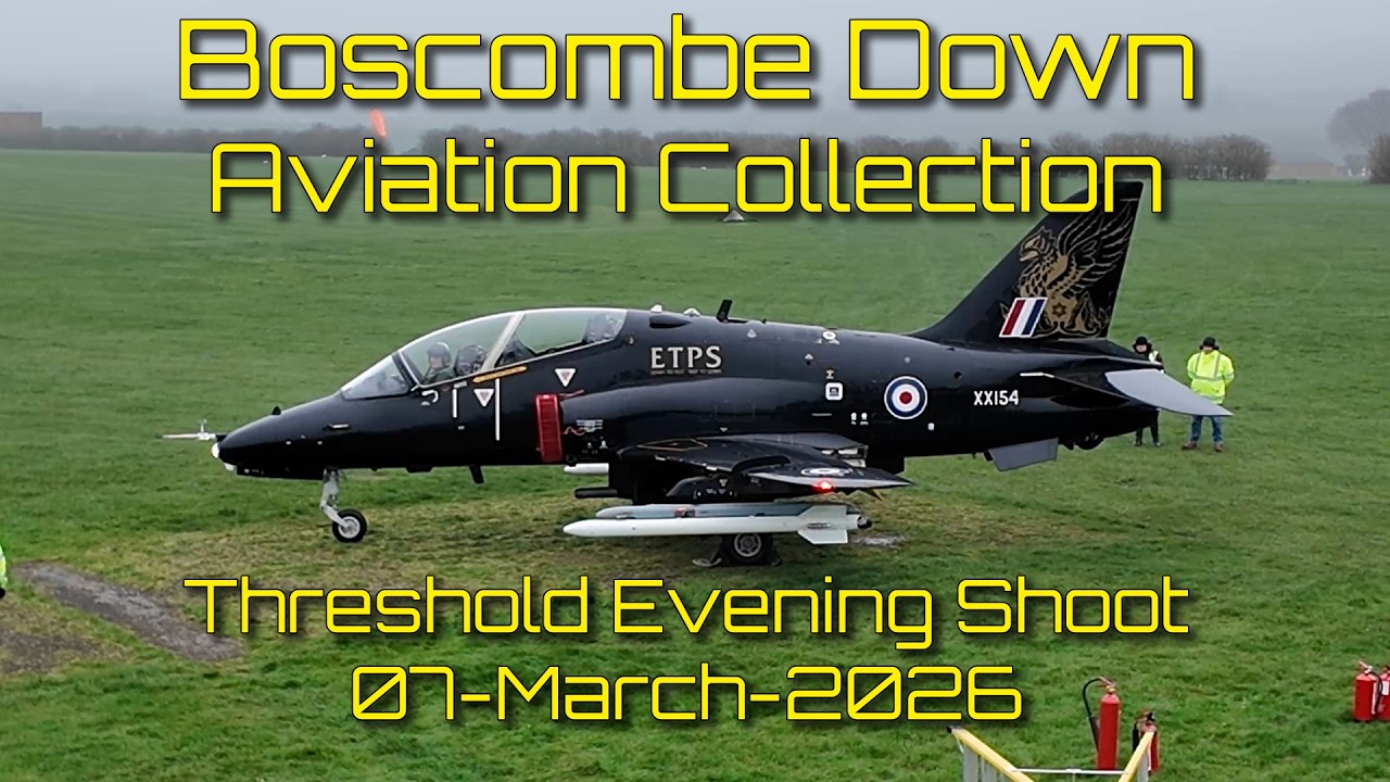 Misty Evening Aviation Shoot at Old Sarum | Hawk T1, Sea Harrier FA2 & Jaguar GR1 | BDAC & Threshold