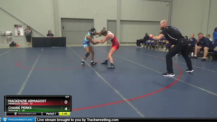 117 Lbs 2nd Wrestleback (8 Team) - Mackenzie Armag...