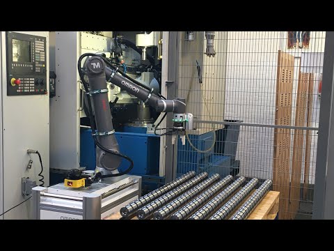 Cobots give gear manufacturer Fischer Gears a competitive production edge