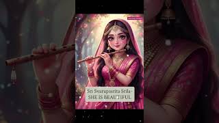You’ll not wander through the cycle of 8.4 million births if you only chant the name of Radha #love