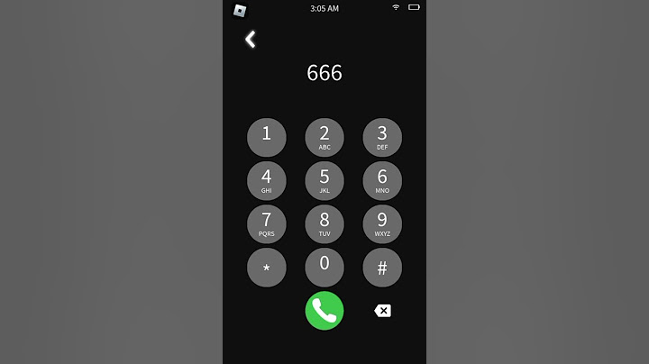 Calling 666 at 3am /fake roblox don't call at 3am\