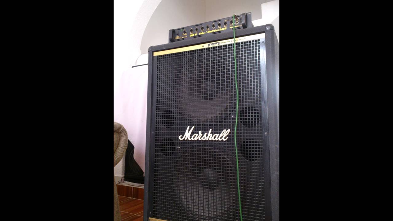 Ampli basse 72115 Dynamic Bass Marshall – By dreamX