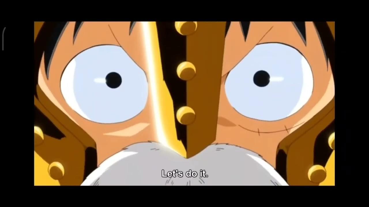 Straw hat Luffy all haki moments YouTube