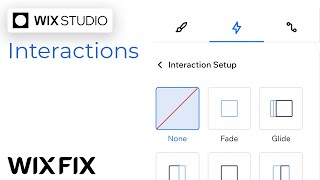 Wix Studio Interactions | Wix Fix