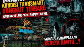 NGERI !!!, KONDISI TRANSMART RUNGKUT TERBARU. ADA PENAMPAKAN KERETA HANTU