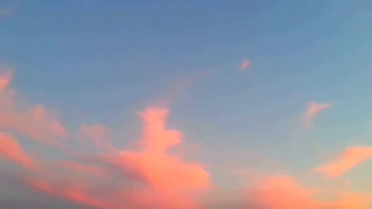 Beautiful Pink Clouds In The Blue Sky Light Music You Beautiful Pink Clouds In The Blue Sky Light Music