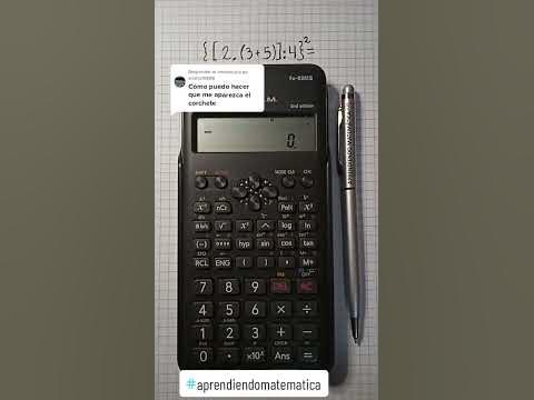 📌 Cómo escribir LLAVES, CORCHETES y PARÉNTESIS en la CALCULADORA 🤔 