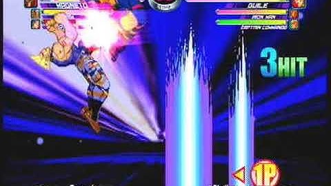 MvC2: Guile 127% Sequence by Tenderloin [Match Start]