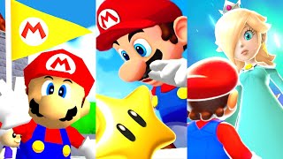 Super Mario 3D All-Stars - All Final Bosses & Endings (No Damage)