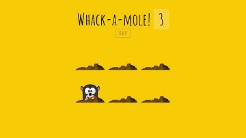 Whack a Mole Game