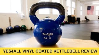 YES4ALL TV WALL MOUNT- TILT- 3260 Yes4All Vinyl Coated Kettlebell Review